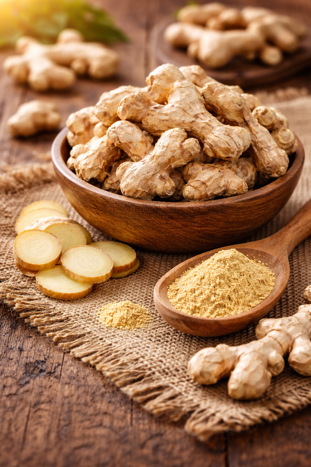 Fresh Ginger Harvest